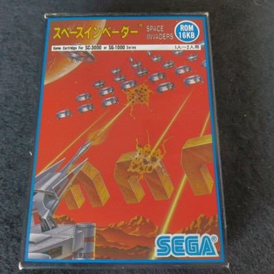 Space Invaders SG-1000 Sega Arcade Complete CIB Working Rare Import Japan Boxed