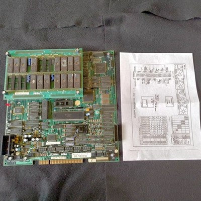 Sega Shadow Dancer JAMMA Arcade PCB Board Screen Shake Issue As-Is Japan Import