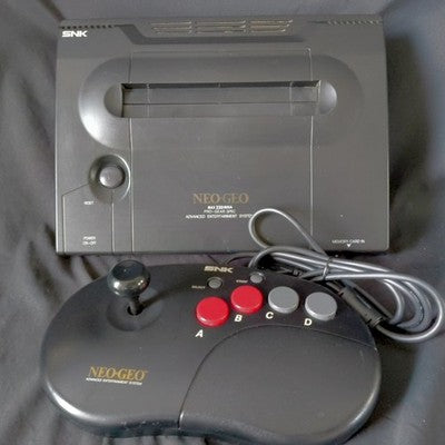 Neo Geo AES Pro-Gear Spec Console Controller Set SNK Working Rare Japan Import