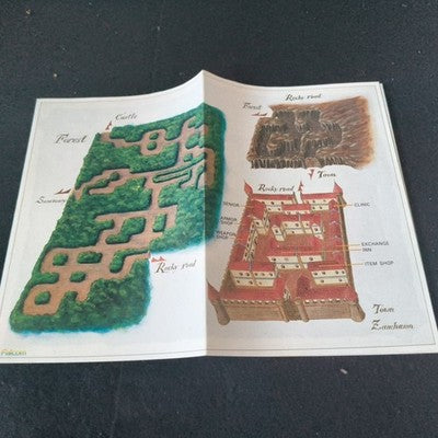 Dinosaur PC-8801 Falcom Boxed Boots from User Disk Not Original Disk Rare Japan