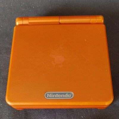 Game Boy Advance SP Pokemon Center Torchic Achamo Orange AC Adapter Working