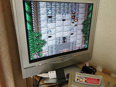 Pocky and Rocky Kiki Kaikai Kuro Manto Super Famicom SFC Cartridge Only Working