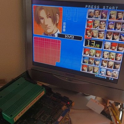 SNK The King of Fighters 2002 Neo Geo MVS Arcade Cartridge Tested Working Japan