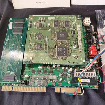 TEKKEN TAG TOURNAMENT NAMCO Arcade PCB System JAMMA Board, Working, Japan