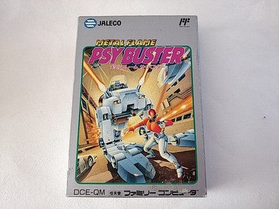 Metal Flame Psy Buster Nintendo Famicom NES Jaleco Japan Complete Boxed Working