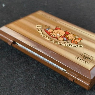 Game & Watch Donkey Kong II JR-55 Nintendo Multi Screen Faded LCD Rare Vintage