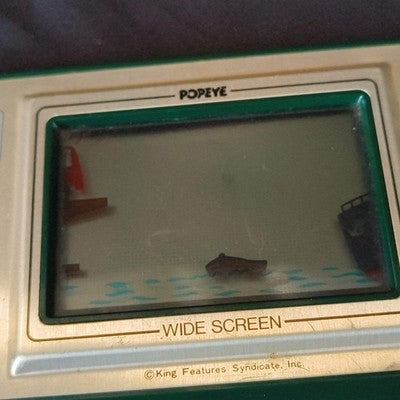 Defective, Nintendo Game & Watch POPEYE Handheld game, Working, Japan
