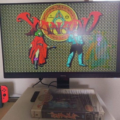 PC-8801 Xanadu : Dragon Slayer Game Disks, Manual, Box, Partly tested, Japan