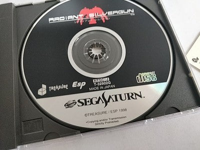 Radiant Silvergun Sega Saturn Game Disc Manual Reg Card Boxed Set Japan Working