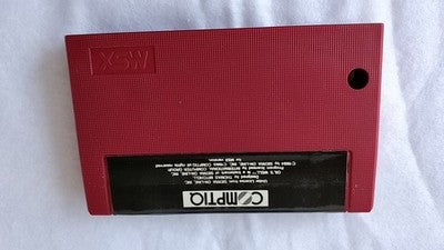 Oil's Well MSX MSX2 Game Cartridge with Box and Manual Set Working Japan Import