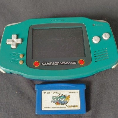 Game Boy Advance Rockman EXE Limited Edition Console Junk Not Working Japan