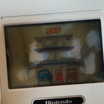 For Parts ,Nintendo Game & Watch Oil Panic OP-51 Broken Hinge & Screen Issue