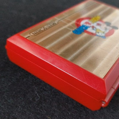 Game & Watch Mickey & Donald DM-53 Nintendo Faded LCD No Battery Cover Rare