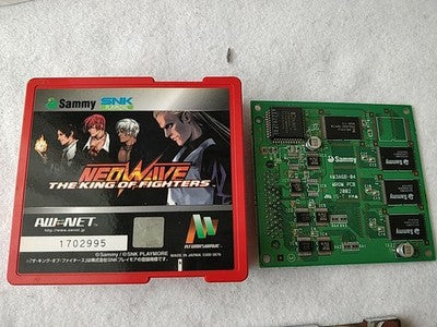 The King of Fighters Neowave SNK Atomiswave JAMMA Cartridge Only Box Working