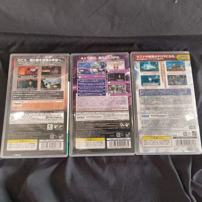 Phantasy Star Portable 1, 2 & 2 Infinity Set PSP Japan Import SEGA RPG
