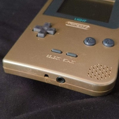 Used, Nintendo Gameboy Light Gold color console MGB-101, Working, Japan