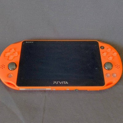PS Vita PCH-2000 Orange Console Sony PlayStation Working No Memory Card Japan
