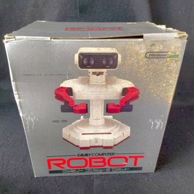 Nintendo Famicom Robot R.O.B. HVC-012 with Original Box and Manual Set Japan