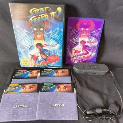 Street Fighter 2 dash SHARP X68000 Game with controller adapter, Working, Japan