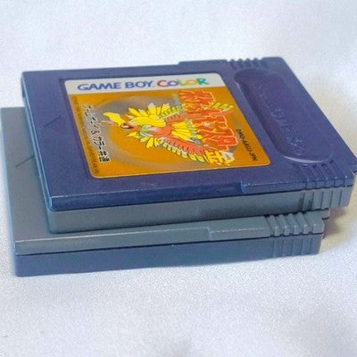 Pocket Monster Pokemon Silver and Gold Gameboy GB Cartridge Set Working Japan