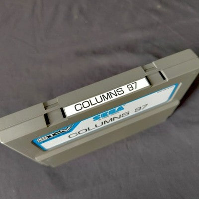 SEGA ST-V Columns 97 Arcade Cartridge with Service Manual and Card Set Japan