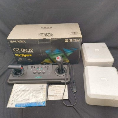 Untested, SHARP X68000 Cyber Stick Intelligent Controller CZ-8NJ2, w/Box, Japan