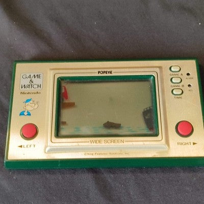 Defective, Nintendo Game & Watch POPEYE Handheld game, Working, Japan