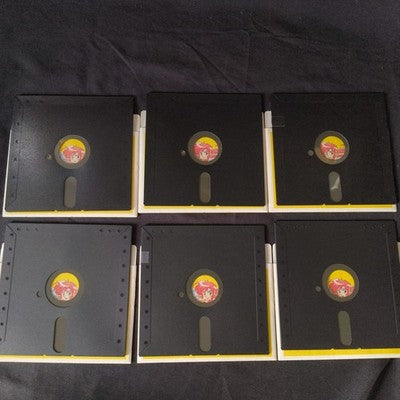 PC-8801 Magical Fantasy Adventure-Popful Mail Disks, Manual, Box, Working, Japan