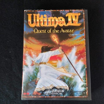PC-8801 Ultima IV Quest of the Avatar, 5-inch FDD w/Manual, Box, Working, Japan