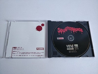 PCE Works Splatter House Reproduction FM Towns Marty Beat em up Game Working