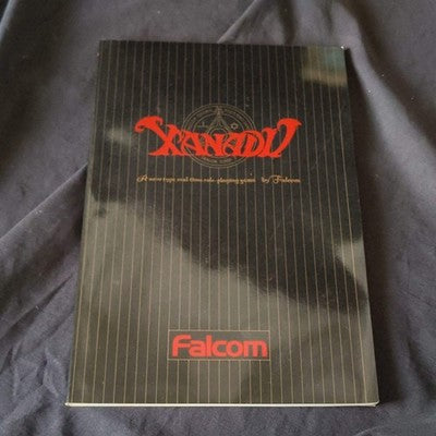 PC-8801 Xanadu : Dragon Slayer Game Disks, Manual, Box, Partly tested, Japan