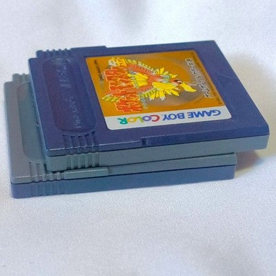 Pocket Monster Pokemon Silver and Gold Gameboy GB Cartridge Set Working Japan