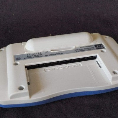 Wonder Swan Crystal Blue Violet BANDAI Console,Manual Boxed set, Working, Japan