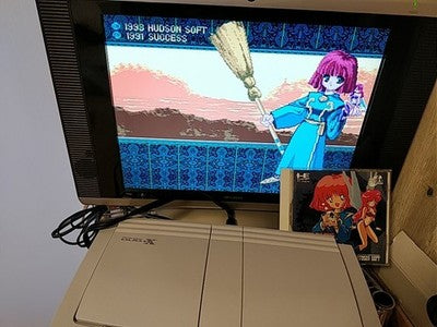COTTON Fantastic Night Dreams PC Engine CD-ROM2, w/Spine, Manual, Working, Japan