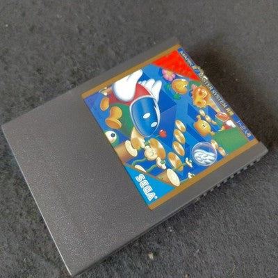 SEGA Opa Opa Mark III Master System Gold Cartridge 1M Mega Complete Japan