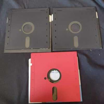 CRIMSON PC-8801 NEC Japanese Retro RPG Crystal Soft 5.25" Floppy Disk, Working