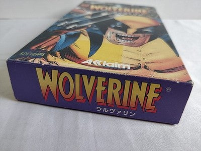 Wolverine Adamantium Rage Super Famicom SFC Cartridge Manual Boxed Set Working