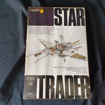 Star Trader PC-8801SR Falcom Complete CIB 4 Disks Working Rare Import Japan