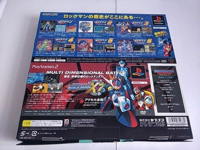 Rockman Megaman Collection Special Box PS1 PS2 7 Discs Pin Badges Not Tested