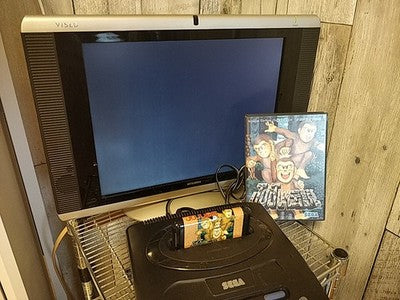 JUJU Densetsu (JUJU Legend) SEGA Mega Drive Japan Complete Boxed Set Working