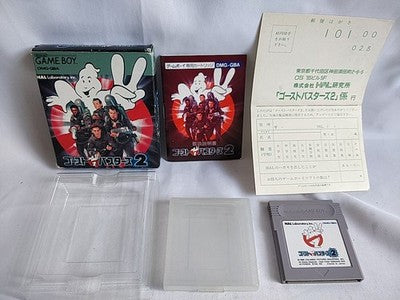 Ghost Busters 2 Nintendo Game Boy GB Cartridge Manual Boxed Set Japan Working