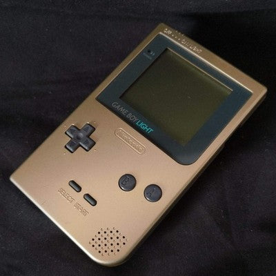 Used, Nintendo Gameboy Light Gold color console MGB-101, Working, Japan