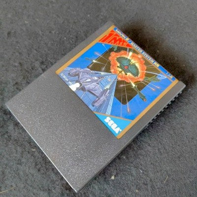 SEGA Zaxxon 3D Mark III Master System Gold Cartridge 1M Complete Japan