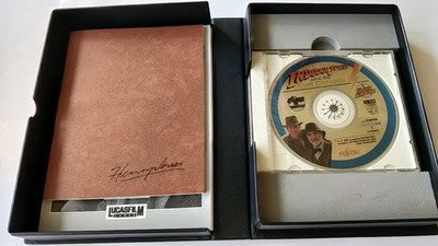 Indiana Jones and the Last Crusade FM Towns Game Boxed Set Japan NTSC-J Import