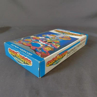 Cosmo Gang The Video Super Famicom Namcot Complete CIB Working Rare Import Japan