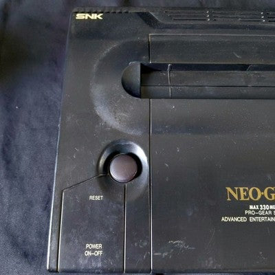 SNK Neo Geo AES Console MVS-Pro-Gear Spec w/ Pad, PSU, AV cable, Working, Japan
