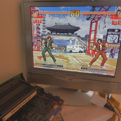 SNK The King of Fighters 97 Neo Geo MVS Arcade Cartridge Tested Working Japan
