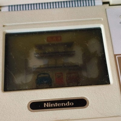 For Parts ,Nintendo Game & Watch Oil Panic OP-51 Broken Hinge & Screen Issue