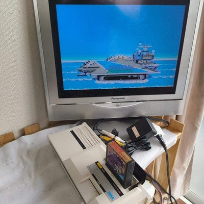 AFTER BURNER SEGA Master system MK-2000/Mark3 Cart and Box, Working, Japan