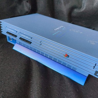 Sony PlayStation 2 Blue Color Console PS2, w/ Accesorries, Region-J, SCPH-39000